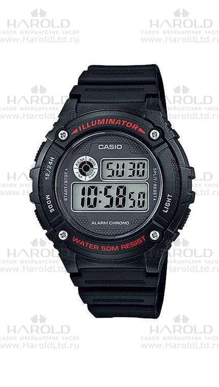 Часы Casio W-216H-1A
